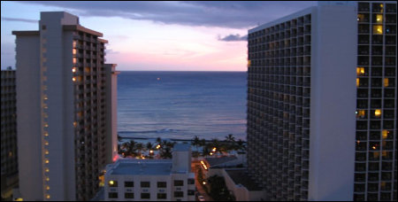 Hawaii Trip: Day One - View from the Hotel