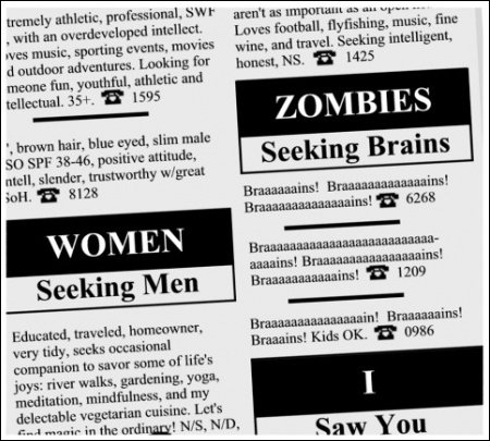 Zombies Seeking Brains