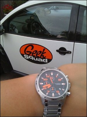 Orange and Black - The Geek Squad Colors
