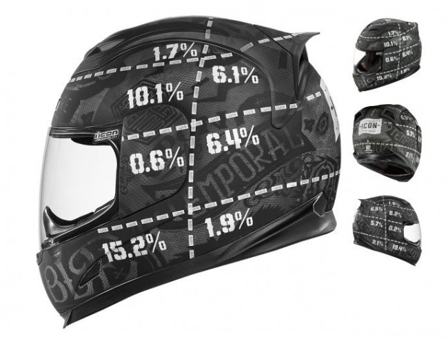 Icon 1000 Airframe Statistic Helmet