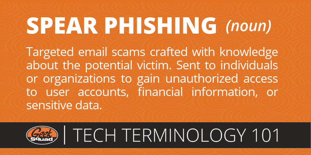 Tech Terms 101 - Spear Phishing